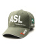 Бейсболка "ASL" (джинсовый холст) хаки