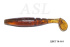 ASL "Самурай" цвет №016, L-10см (4"), 5шт/уп